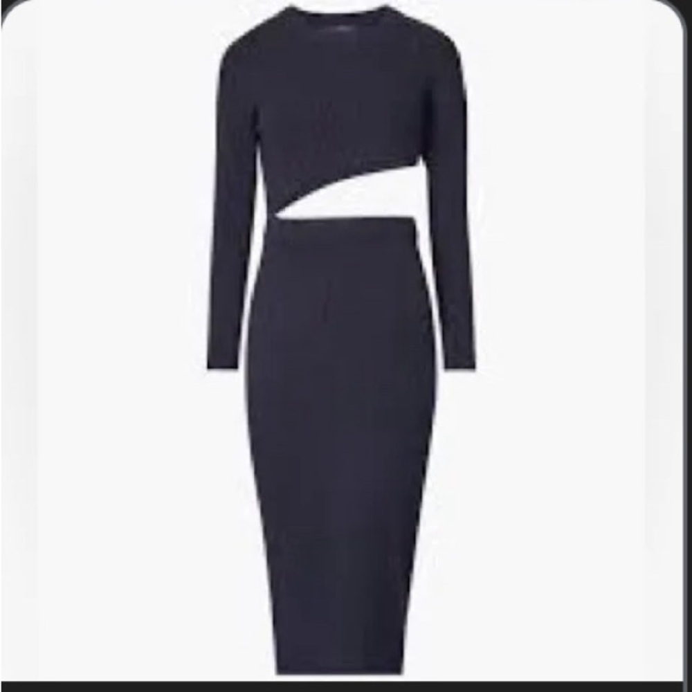 Black Cut-Out Dress